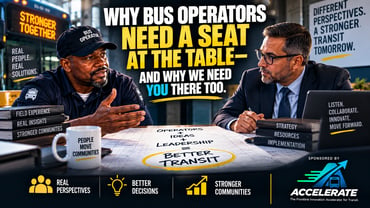 Troops & Suits|&nbsp;Why Bus Operators Need a Seat at the Table